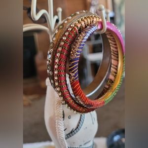 3 India type Bridal Bracelets